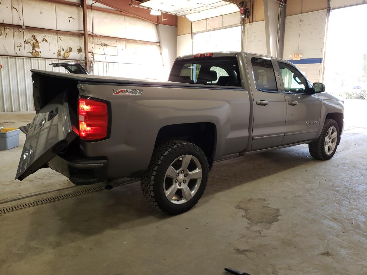 2017 Chevrolet Silverado VIN 1GCVKREC1HZ281904 Copart auction photo, undercarriage / rear end damage thumbnail 3