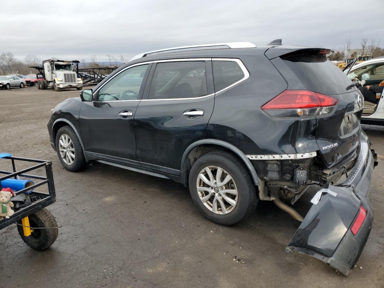 2018 Nissan Rogue VIN KNMAT2MT5JP545163 Copart auction photo, rear end damage thumbnail 2