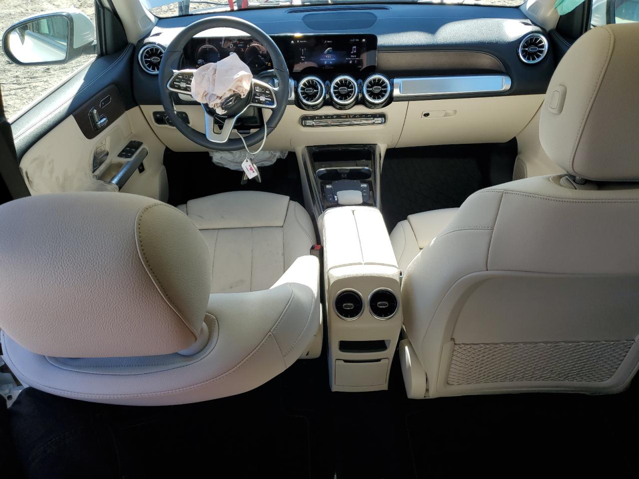 2023 Mercedes-Benz GLB VIN W1N4M4HB2PW331648 Copart auction photo, front end / side damage thumbnail 8