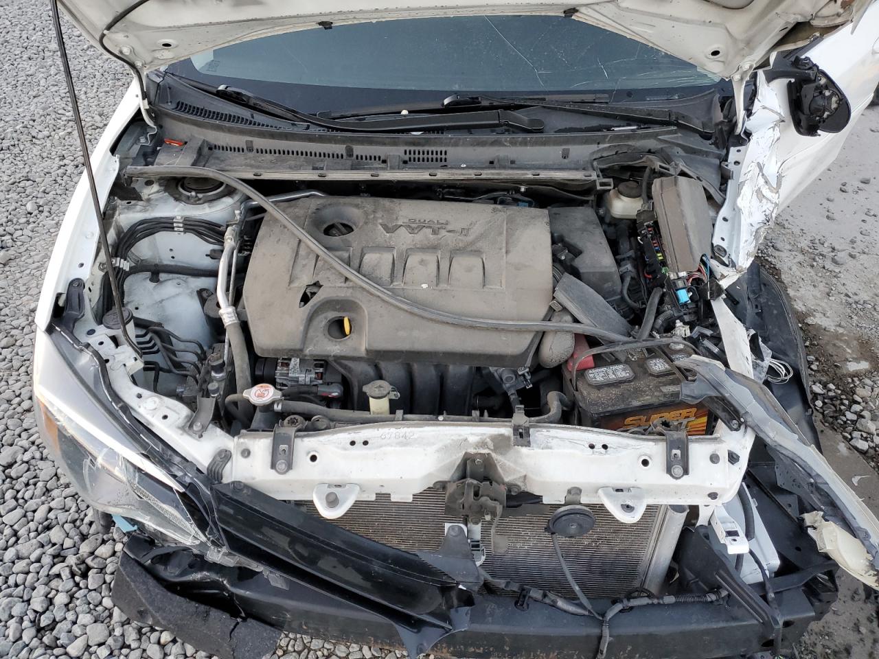 2018 Toyota Corolla VIN 2T1BURHE4JC089659 Copart auction photo, all over damage thumbnail 12