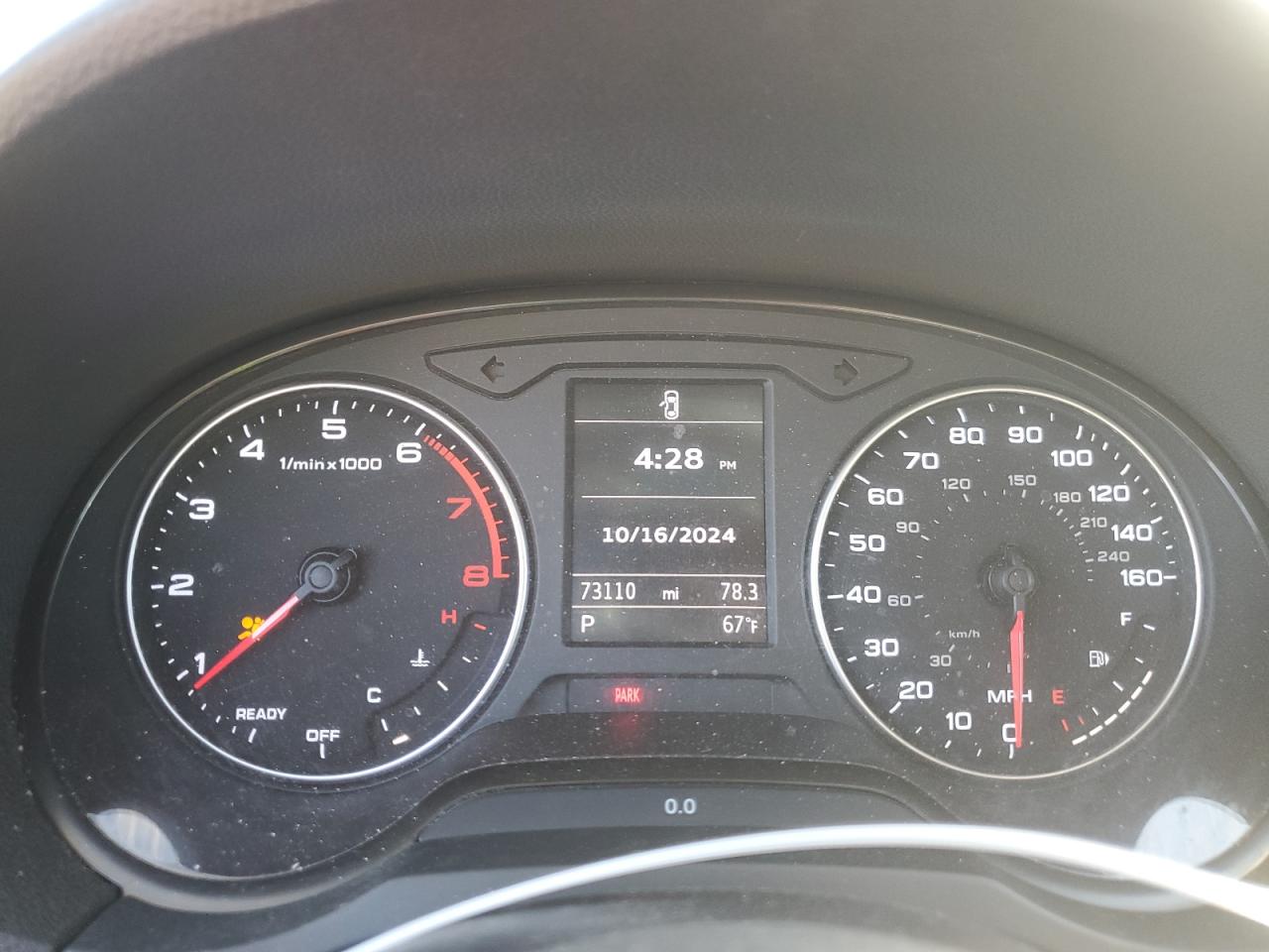 2016 Audi A3 VIN WAUB8GFFXG1046586 Copart auction photo, rear end / undercarriage damage thumbnail 9
