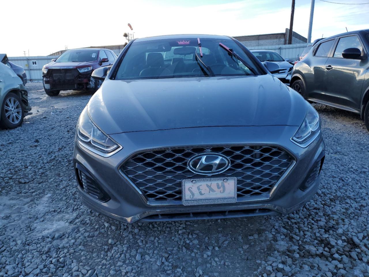 2018 Hyundai Sonata VIN 5NPE34AF9JH675079 Copart auction photo, rear end damage thumbnail 5