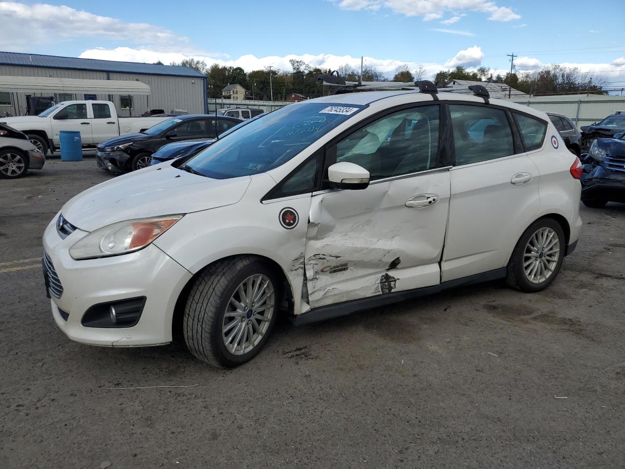 2014 Ford C-MAX VIN 1FADP5CU8EL518779