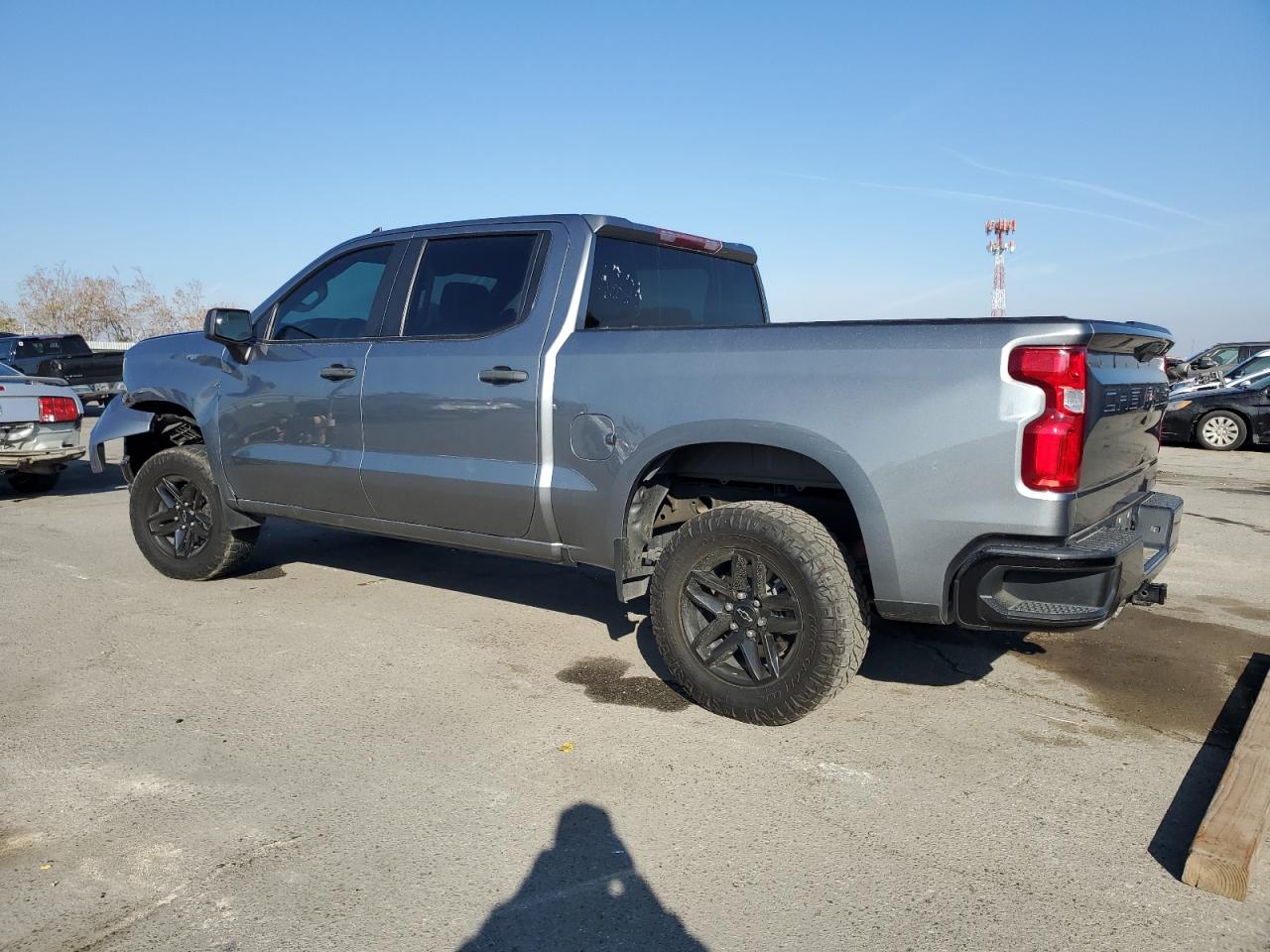 2021 Chevrolet Silverado VIN 1GCPYCEF5MZ216336 Copart auction photo, front end damage thumbnail 2
