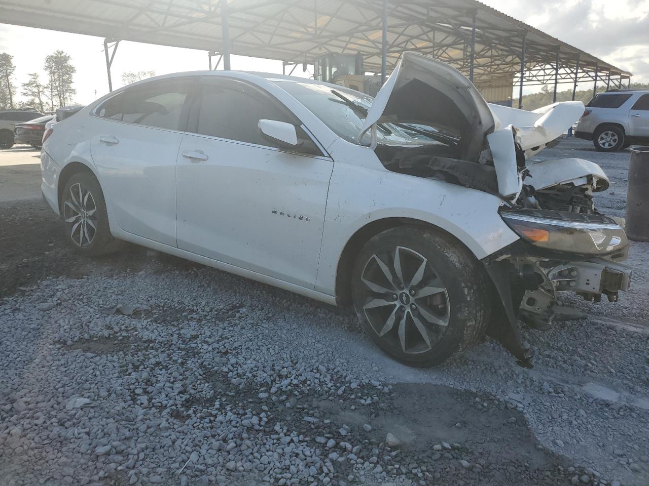 2018 Chevrolet Malibu VIN 1G1ZD5ST3JF285736 Copart auction photo, all over damage thumbnail 4