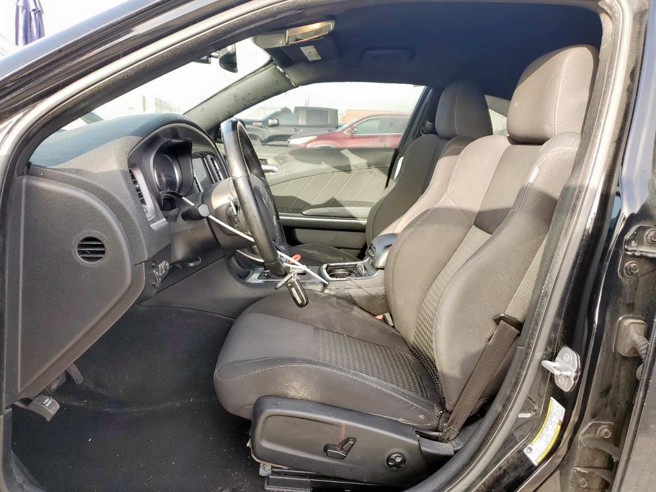 2019 Dodge Charger VIN 2C3CDXHGXKH608509 Copart auction photo, side / rear end damage thumbnail 7