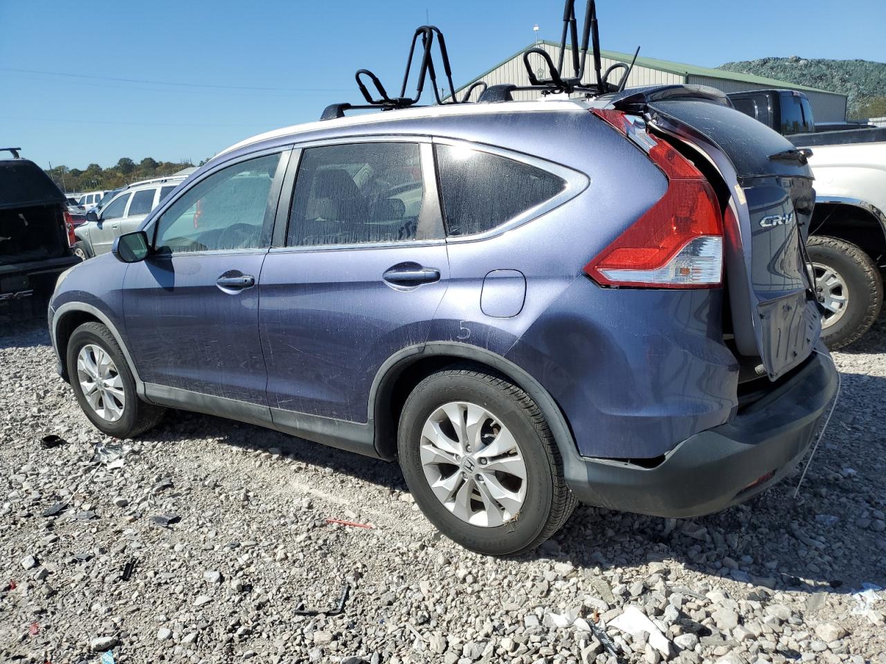 2013 Honda CR-V VIN 5J6RM3H75DL018071 Copart auction photo, rear end damage thumbnail 2