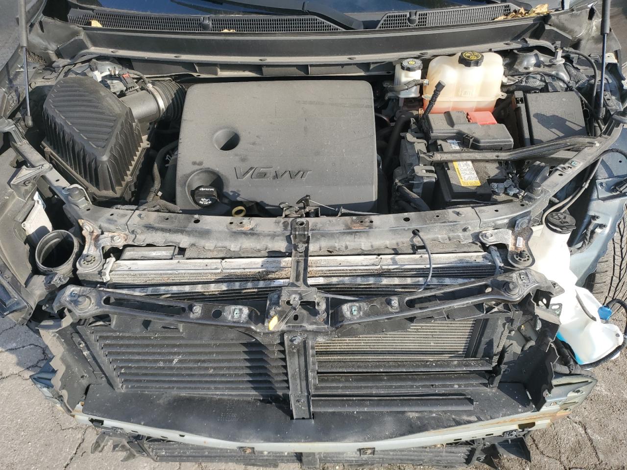 2018 Buick Enclave VIN 5GAEVBKW6JJ134383 Copart auction photo, front end / side damage thumbnail 12