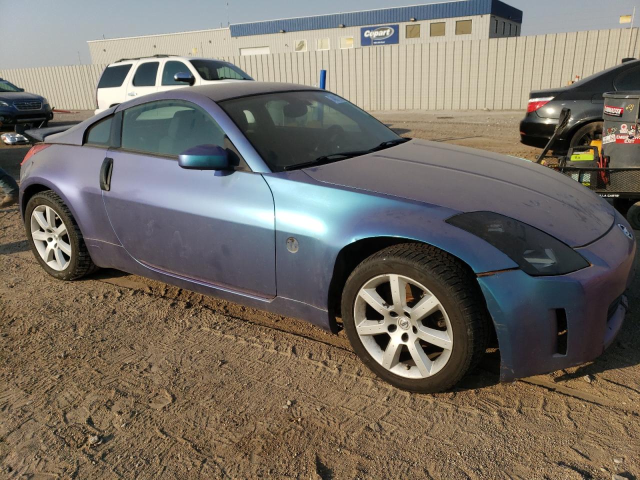 2005 Nissan 350Z VIN JN1AZ34D45M609202 Copart auction photo, all over damage thumbnail 4