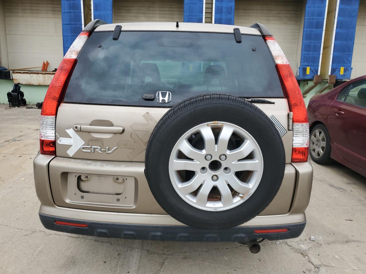 2006 Honda CR-V VIN SHSRD78996U420267 Copart auction photo, minor dent/scratches damage thumbnail 6