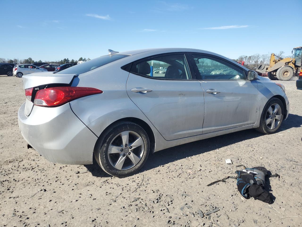 2013 Hyundai Elantra VIN 5NPDH4AE3DH317890 Copart auction photo, rear end damage thumbnail 3