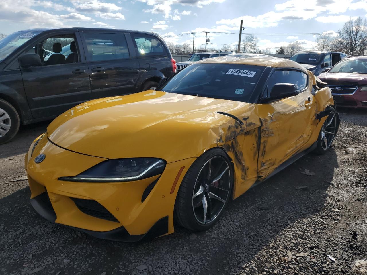 2022 Toyota Supra VIN WZ1DB0C03NW052820 - Copart auction photo