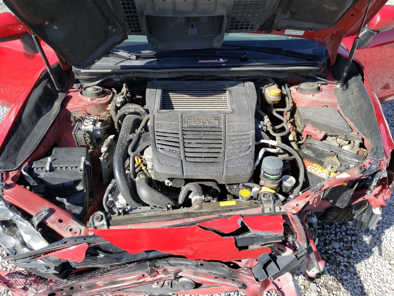 2015 Subaru WRX VIN JF1VA1D62F8809667 Copart auction photo, front end damage thumbnail 14