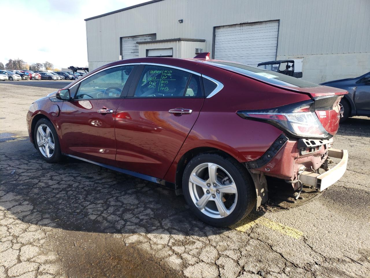 2017 Chevrolet Volt VIN 1G1RC6S59HU129491 Copart auction photo, rear end damage thumbnail 2
