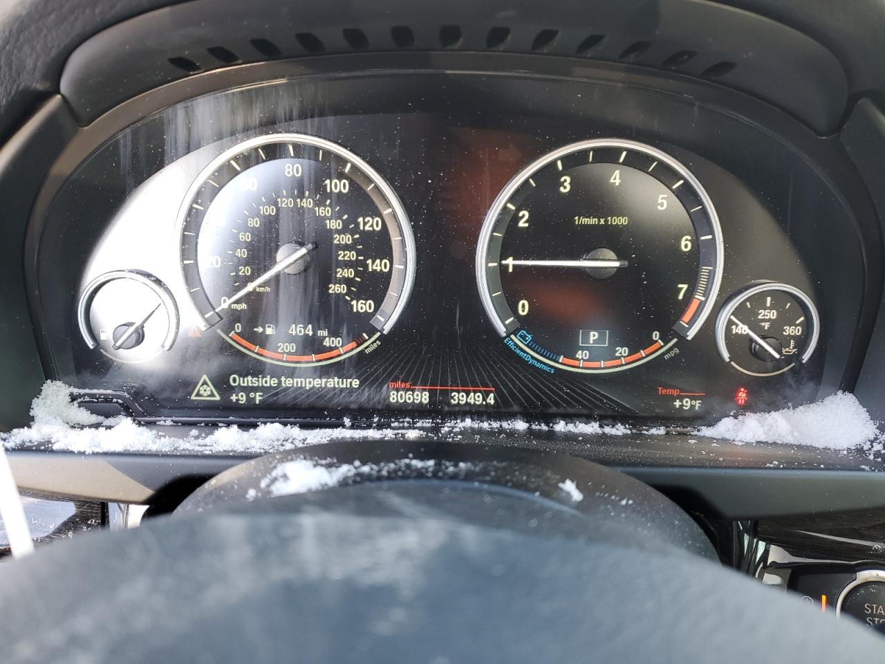 2018 BMW X5 VIN 5UXKR0C57JL072107 Copart auction photo, side / front end damage thumbnail 9