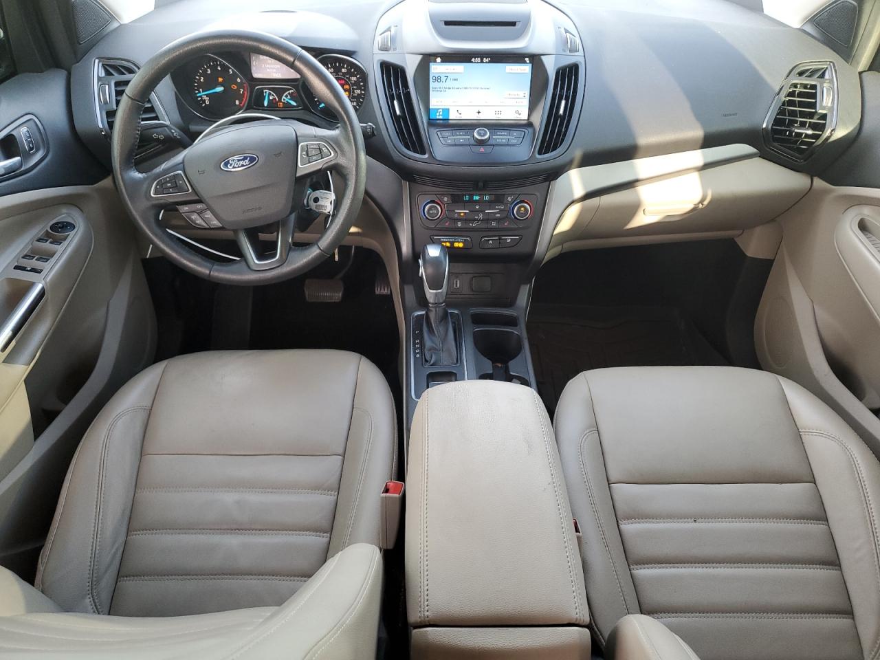 2018 Ford Escape VIN 1FMCU9HD6JUA94520 Copart auction photo, water/flood damage thumbnail 8