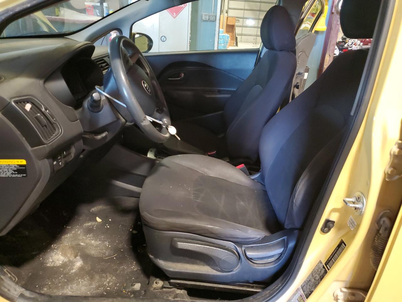 2016 KIA Rio VIN KNADM4A33G6668708 Copart auction photo, front end / undercarriage damage thumbnail 7