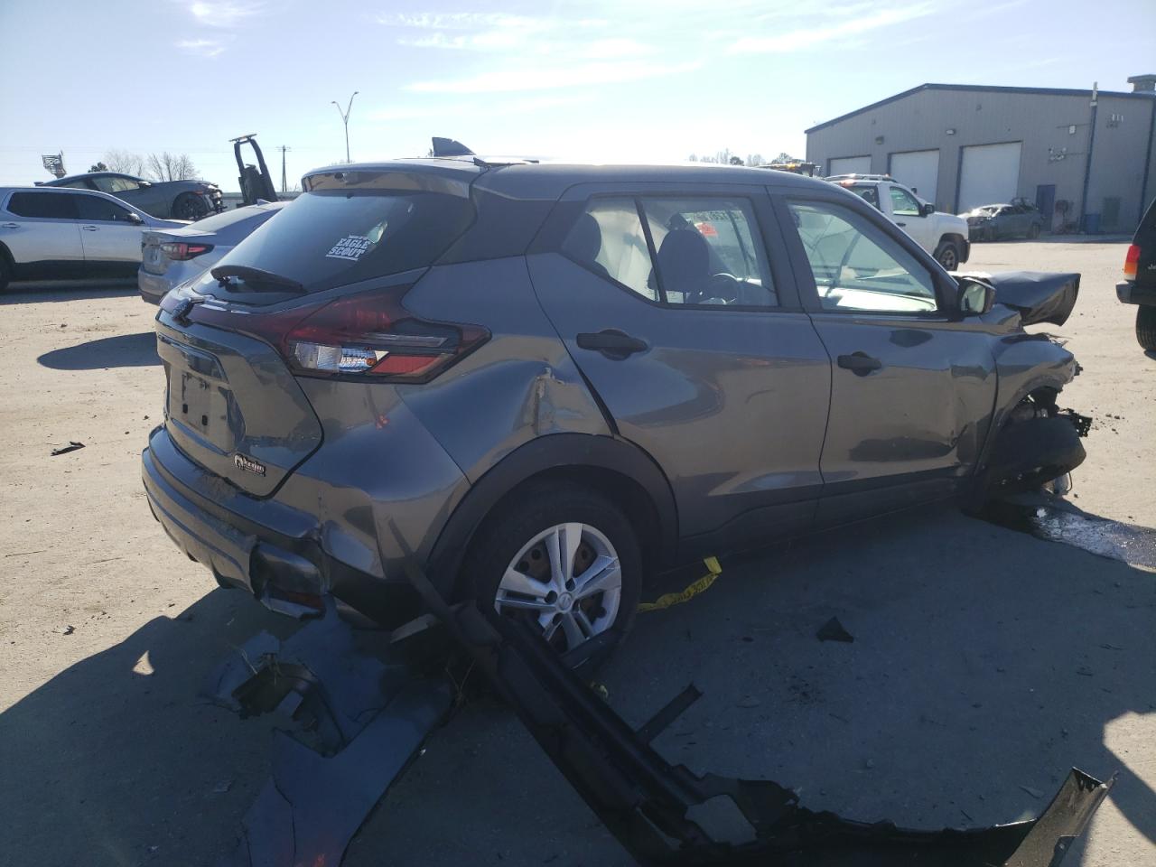 2022 Nissan Kicks VIN 3N1CP5BV0NL502101 Copart auction photo, all over / frame damage damage thumbnail 3
