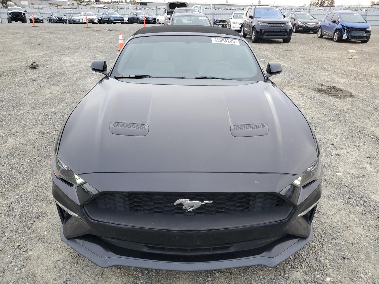 2018 Ford Mustang VIN 1FATP8UH3J5124314 Copart auction photo, mechanical damage thumbnail 5