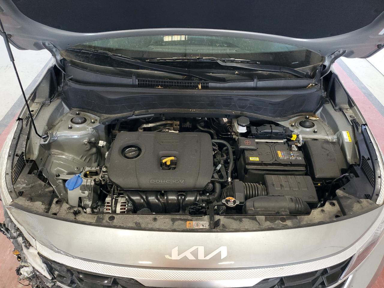 2024 KIA Seltos VIN KNDEPCAA7R7619001 Copart auction photo, burn - engine / front end damage thumbnail 12