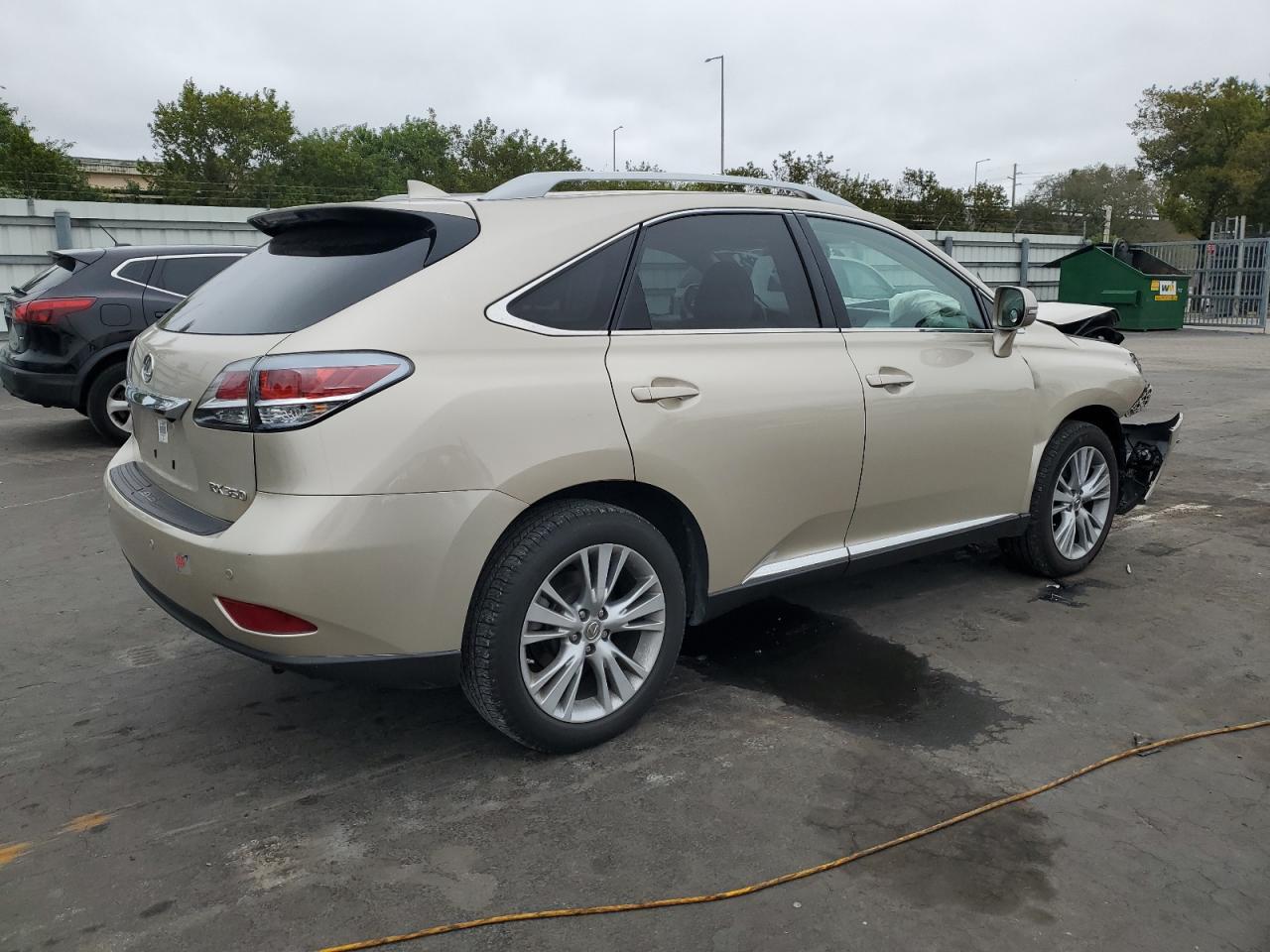 2014 Lexus RX VIN 2T2ZK1BA6EC142231 Copart auction photo, front end damage thumbnail 3