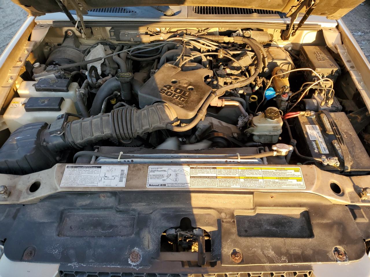 2002 Ford Explorer VIN 1FMZU77E02UC47659 Copart auction photo, front end / side damage thumbnail 12