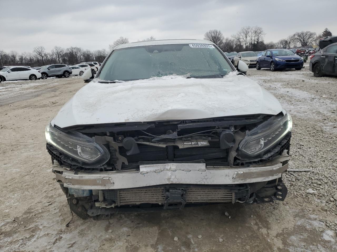 2019 Honda Accord VIN 1HGCV1F4XKA039255 Copart auction photo, front end damage thumbnail 5