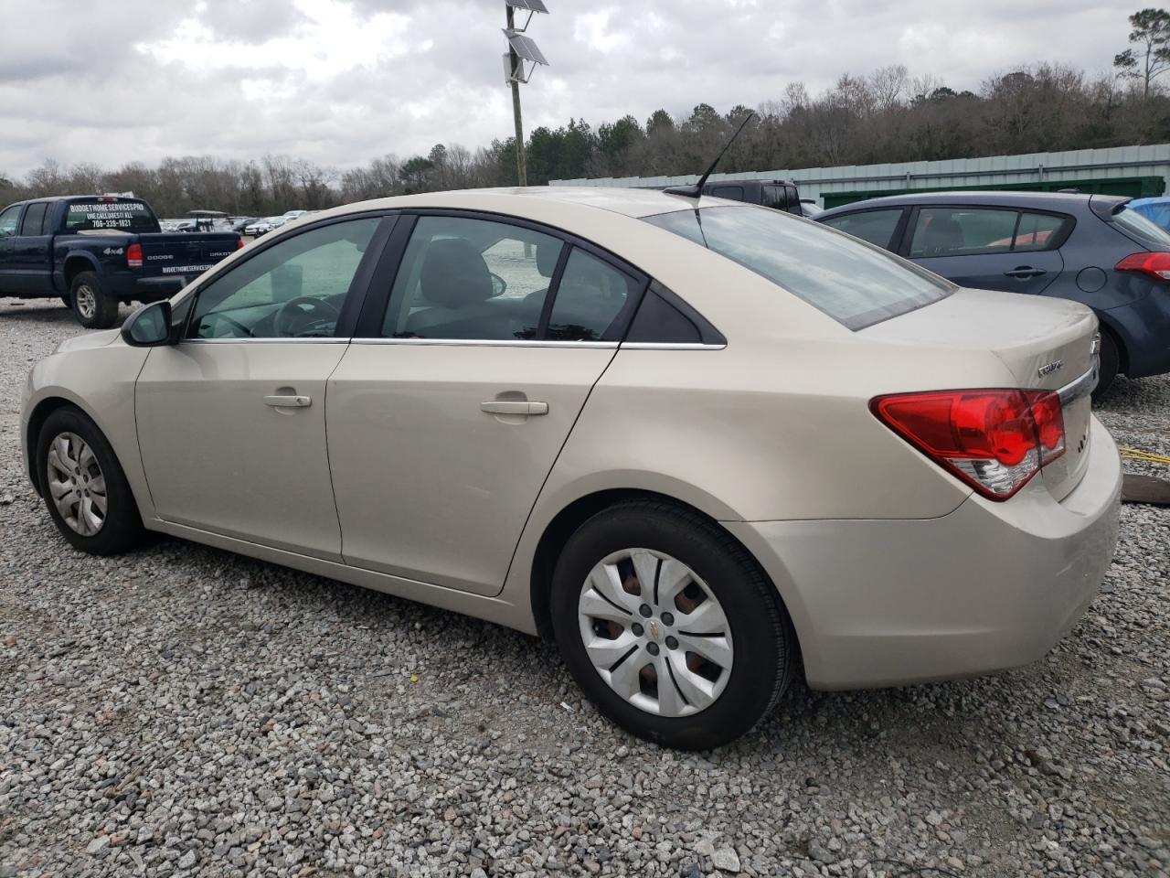 2012 Chevrolet Cruze VIN 1G1PC5SH9C7189709 Copart auction photo, vandalism damage thumbnail 2