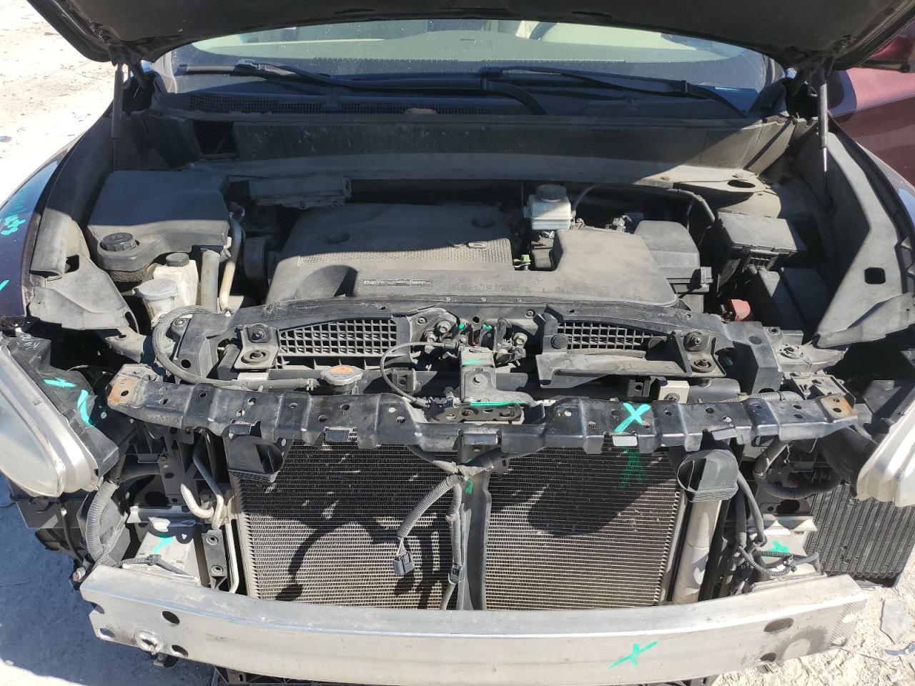 2013 Infiniti JX VIN 5N1AL0MN4DC317393 Copart auction photo, front end damage thumbnail 12