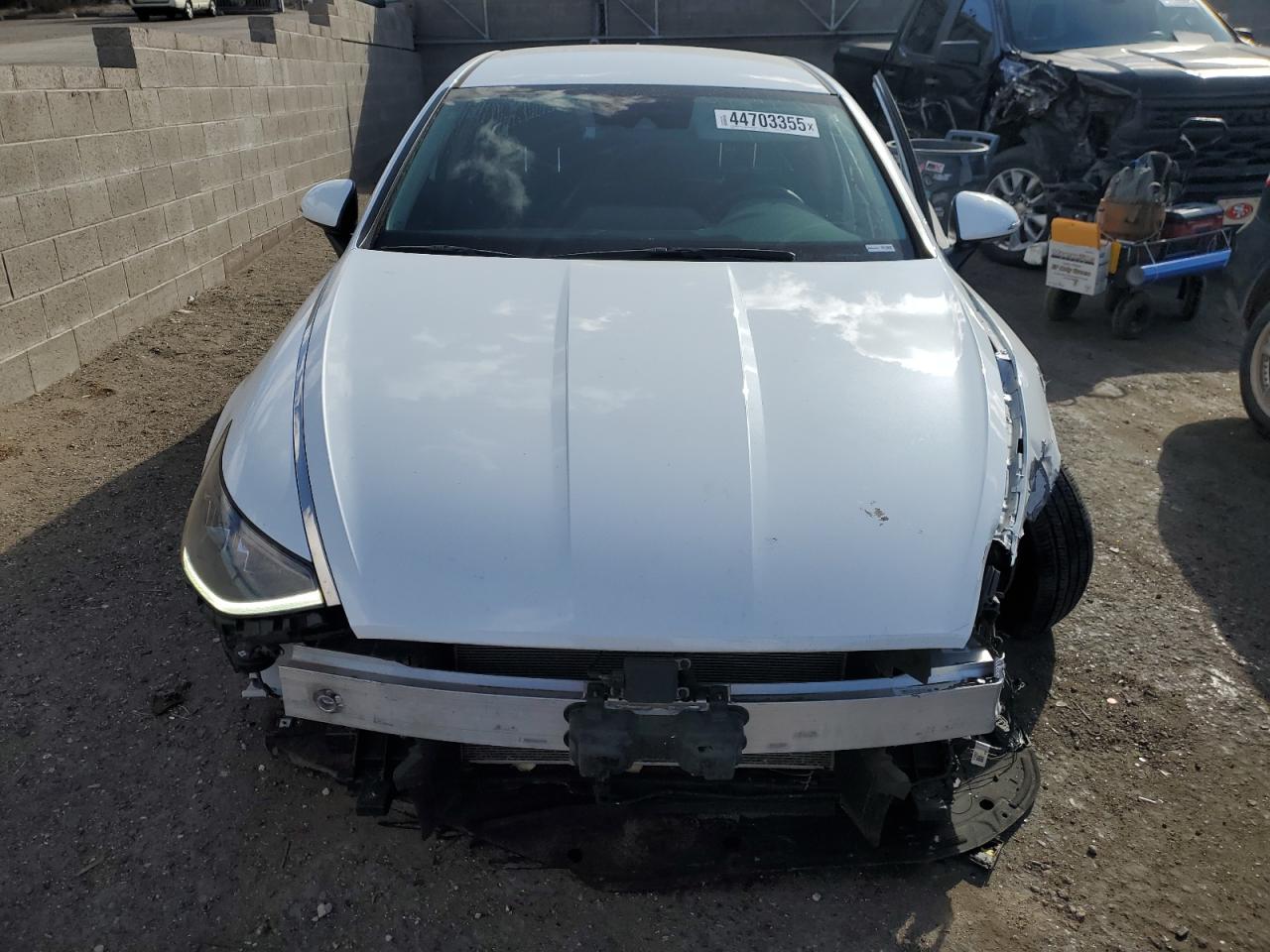 2022 Hyundai Sonata VIN KMHL24JA8NA213362 Copart auction photo, front end damage thumbnail 5