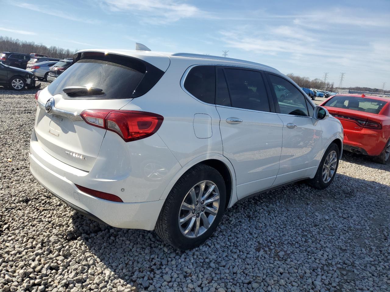 2019 Buick Envision VIN LRBFXCSA5KD003399 Copart auction photo, front end damage thumbnail 3