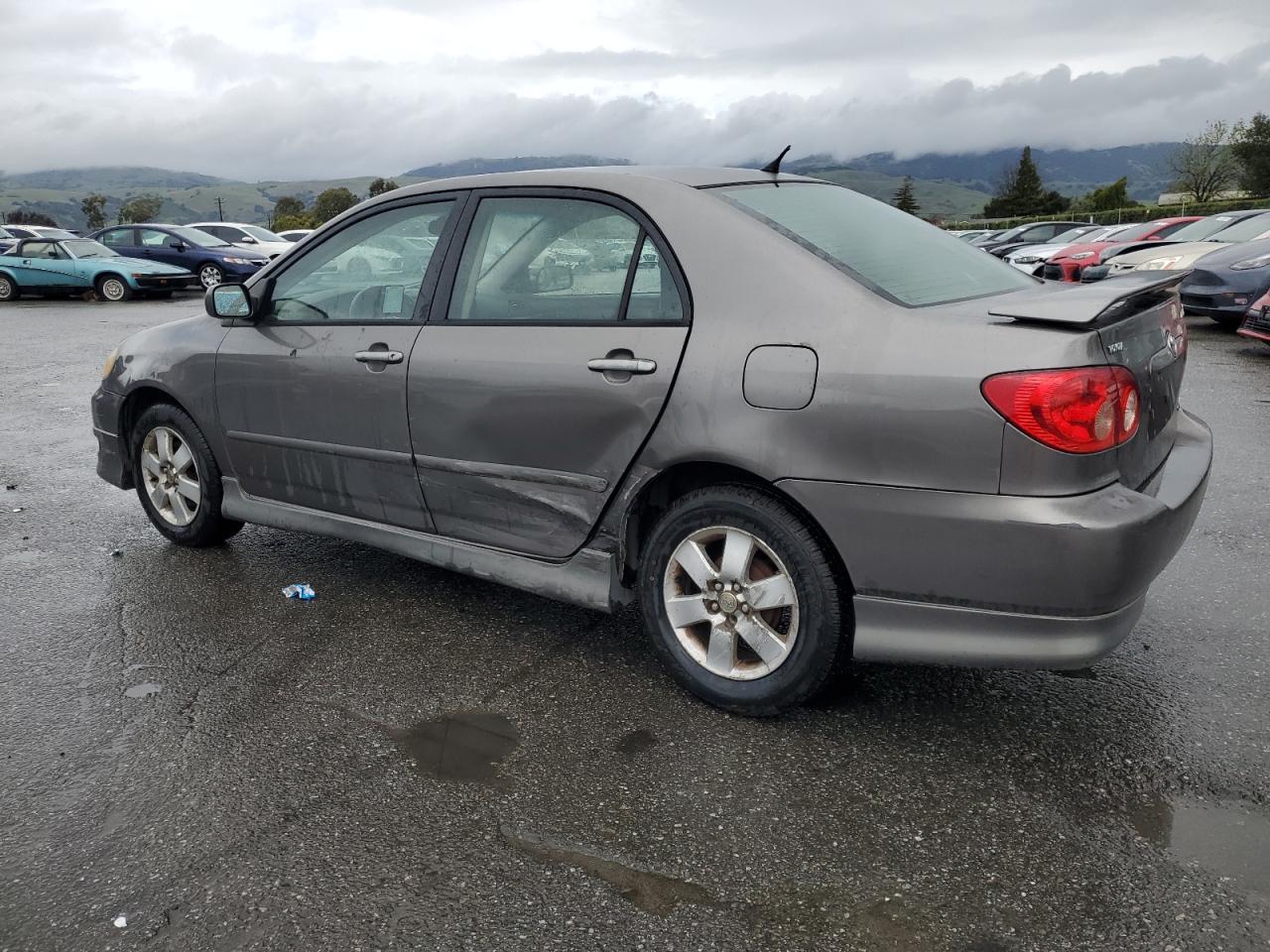 2006 Toyota Corolla VIN 1NXBR32E66Z625783 Copart auction photo, side / rear end damage thumbnail 2