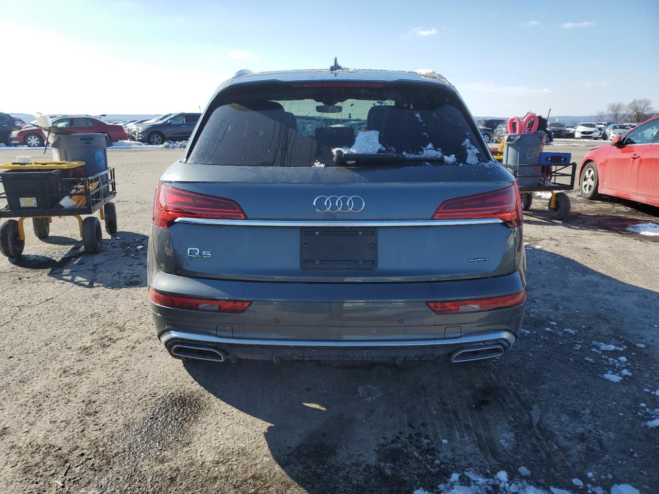 2023 Audi Q5 VIN WA1GAAFY8P2178097 Copart auction photo, side damage thumbnail 6