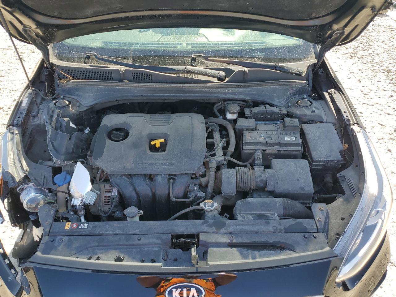2019 KIA Forte VIN 3KPF24AD4KE094469 Copart auction photo, front end / side damage thumbnail 11