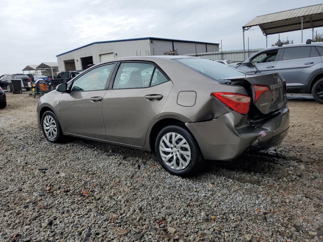 2018 Toyota Corolla VIN 2T1BURHE5JC101916 Copart auction photo, rear end damage thumbnail 2