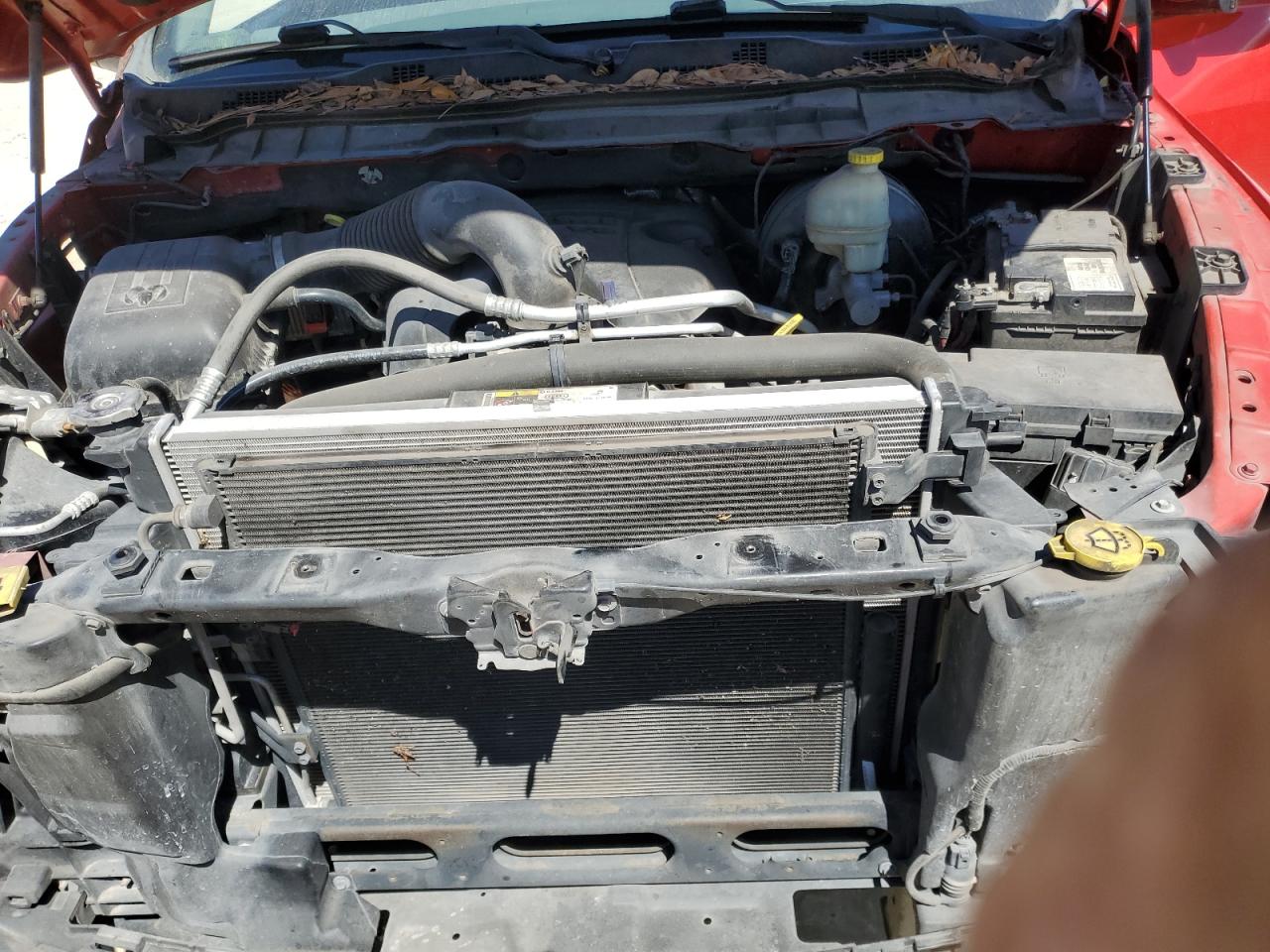 2013 RAM 1500 VIN 1C6RR6KT2DS655222 Copart auction photo, front end / side damage thumbnail 11