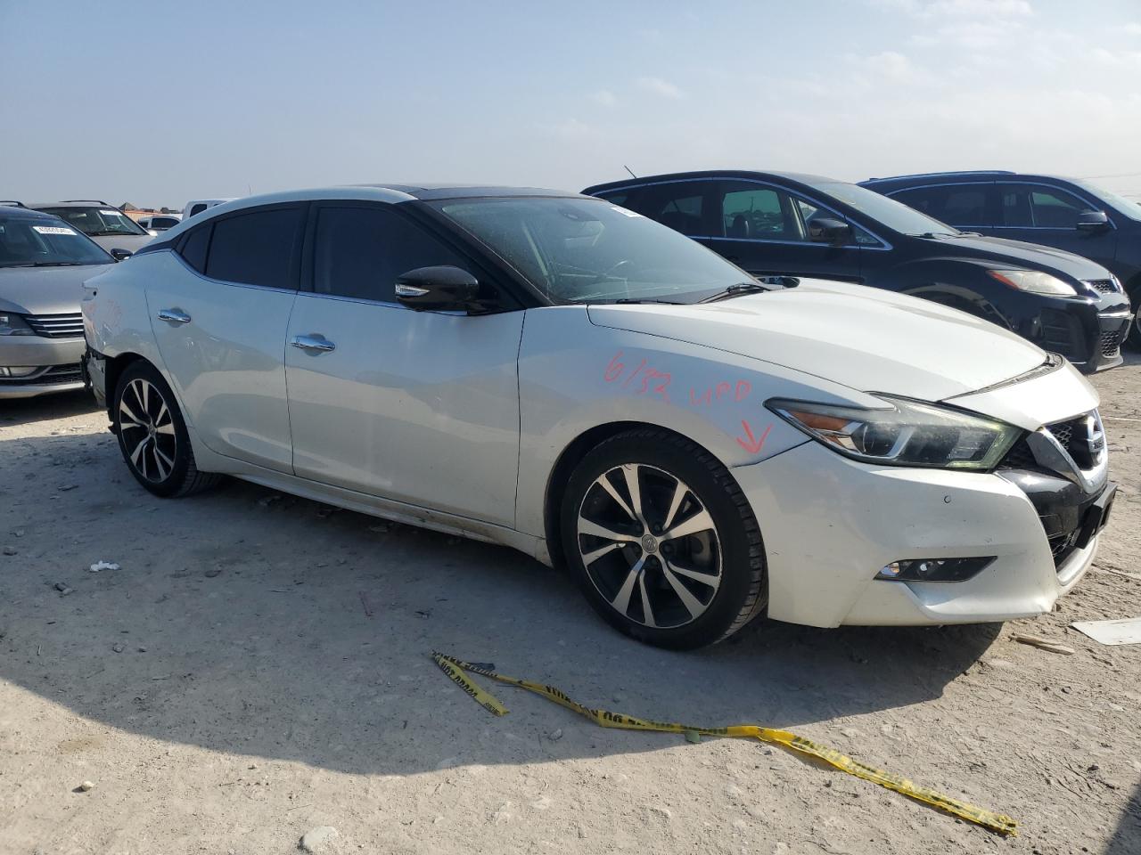 2017 Nissan Maxima VIN 1N4AA6AP8HC449720 Copart auction photo, all over damage thumbnail 4