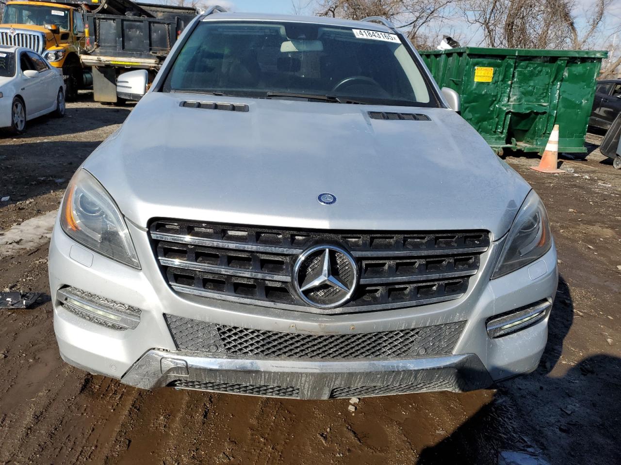 2013 Mercedes-Benz M-klasse VIN 4JGDA5JB8DA163518 Copart auction photo, rear end damage thumbnail 5