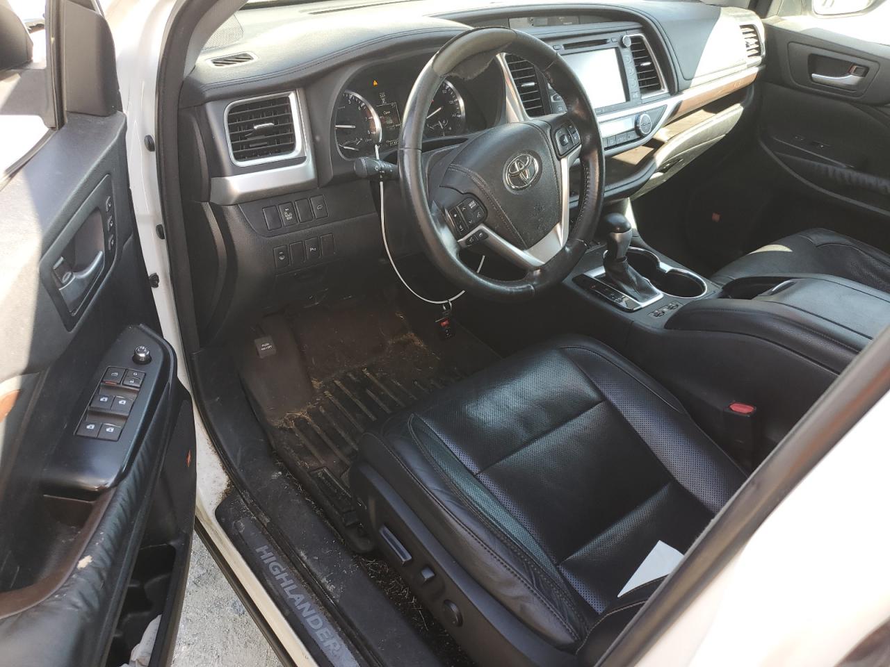 2014 Toyota Highlander VIN 5TDDKRFH6ES043453 Copart auction photo, front end / rear end damage thumbnail 8
