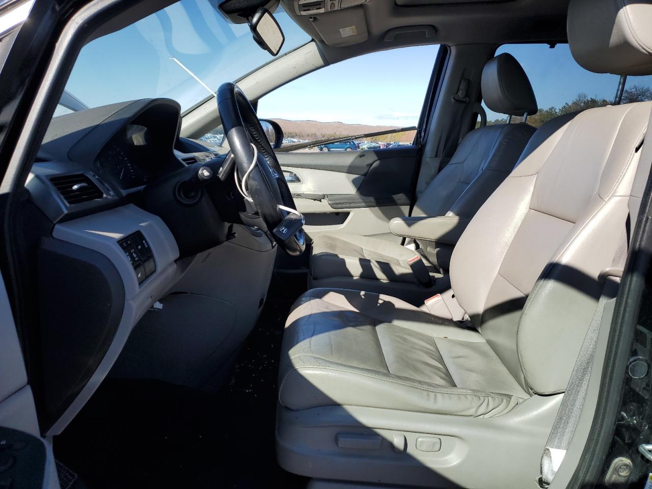 2016 Honda Odyssey VIN 5FNRL5H63GB015186 Copart auction photo, side / rear end damage thumbnail 7