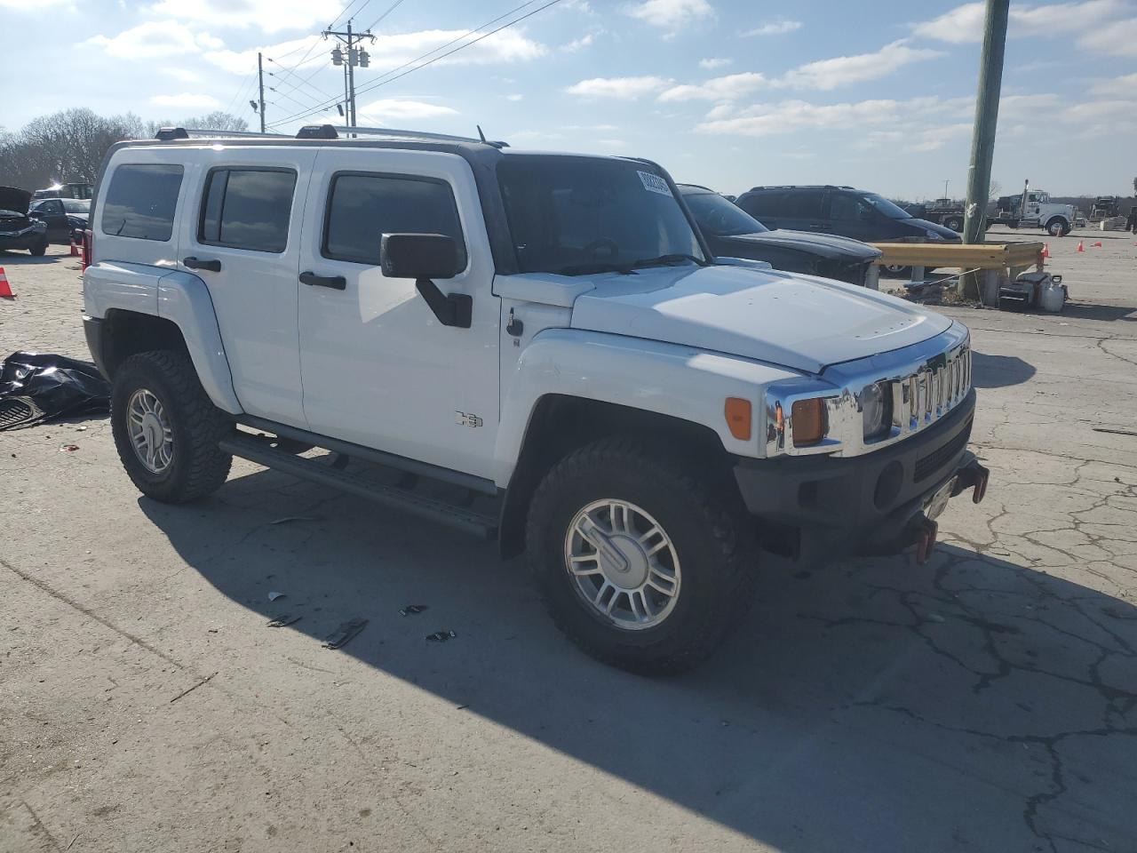 2006 Hummer H3 VIN 5GTDN136568288433 Copart auction photo, normal wear / undercarriage damage thumbnail 4