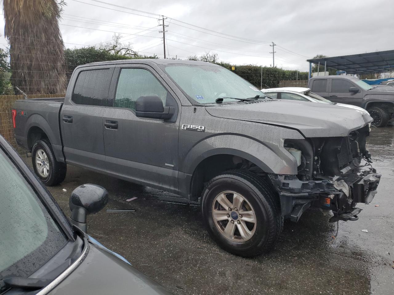 2015 Ford F-150 VIN 1FTEW1EG1FKD69544 Copart auction photo, front end damage thumbnail 4