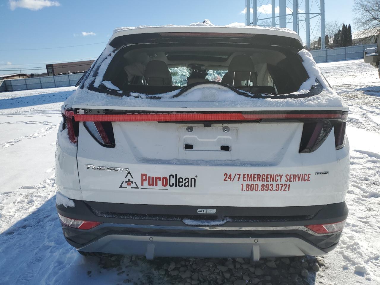 2022 Hyundai Tucson VIN 5NMJECAE6NH154348 Copart auction photo, rollover / undercarriage damage thumbnail 6