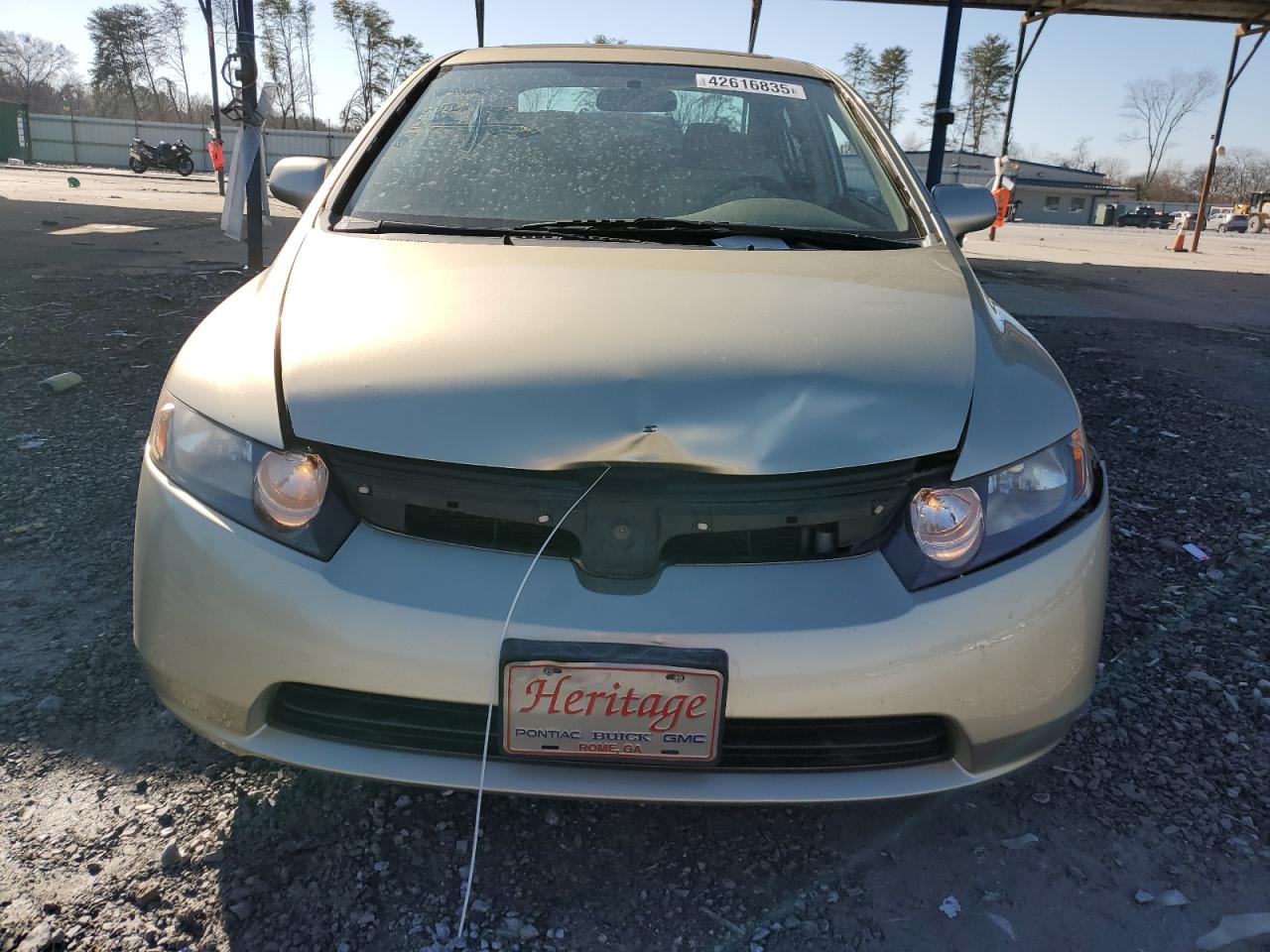 2008 Honda Civic VIN 1HGFA16848L036800 Copart auction photo, front end damage thumbnail 5