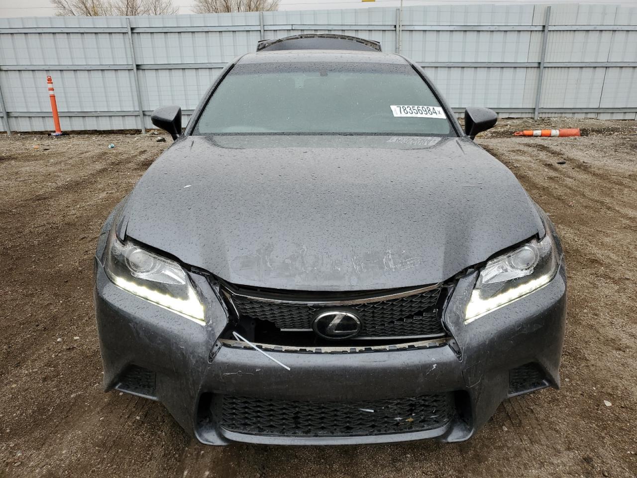 2015 Lexus GS VIN JTHCE1BL3FA007540 Copart auction photo, front end / rear end damage thumbnail 5