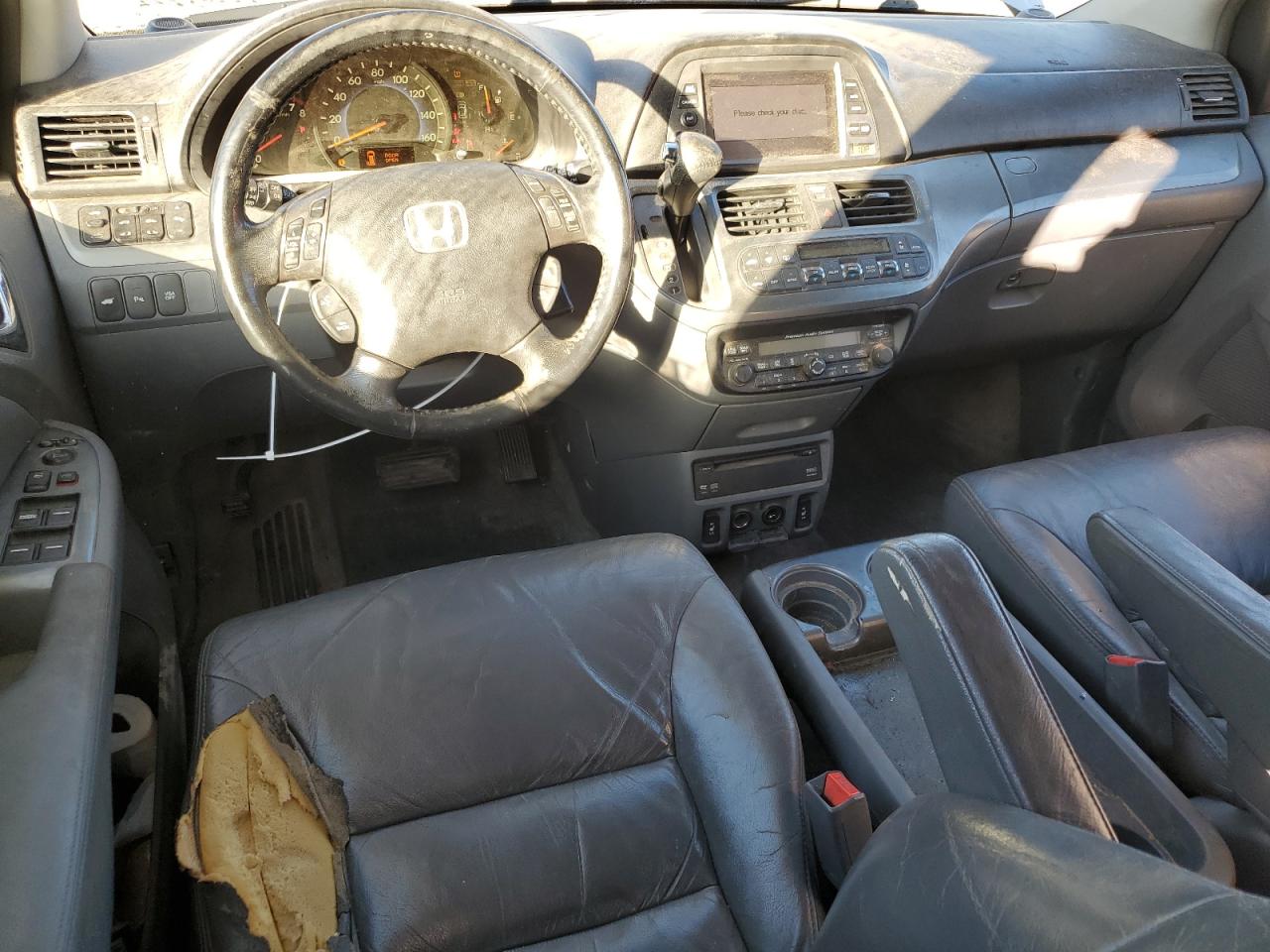 2005 Honda Odyssey VIN 5FNRL38895B081342 Copart auction photo, side / rear end damage thumbnail 8