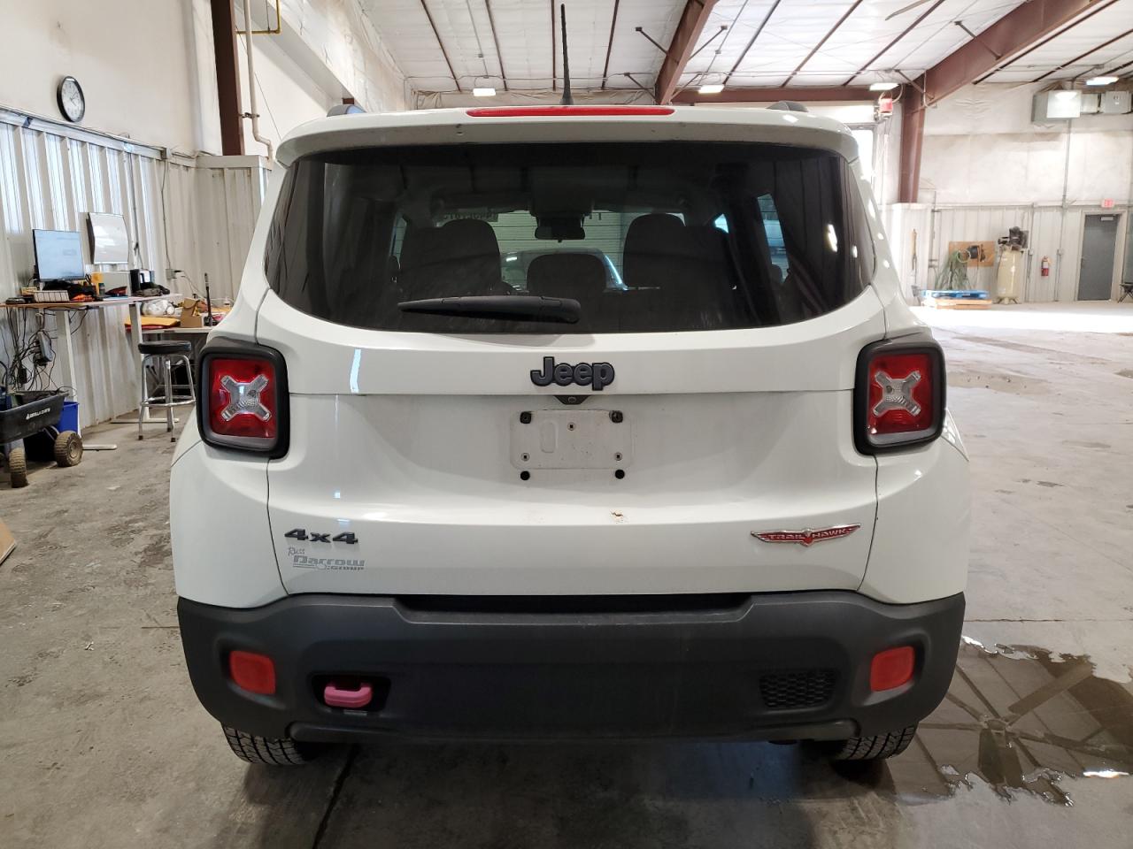 2017 Jeep Renegade VIN ZACCJBCBXHPE62560 Copart auction photo, front end damage thumbnail 6