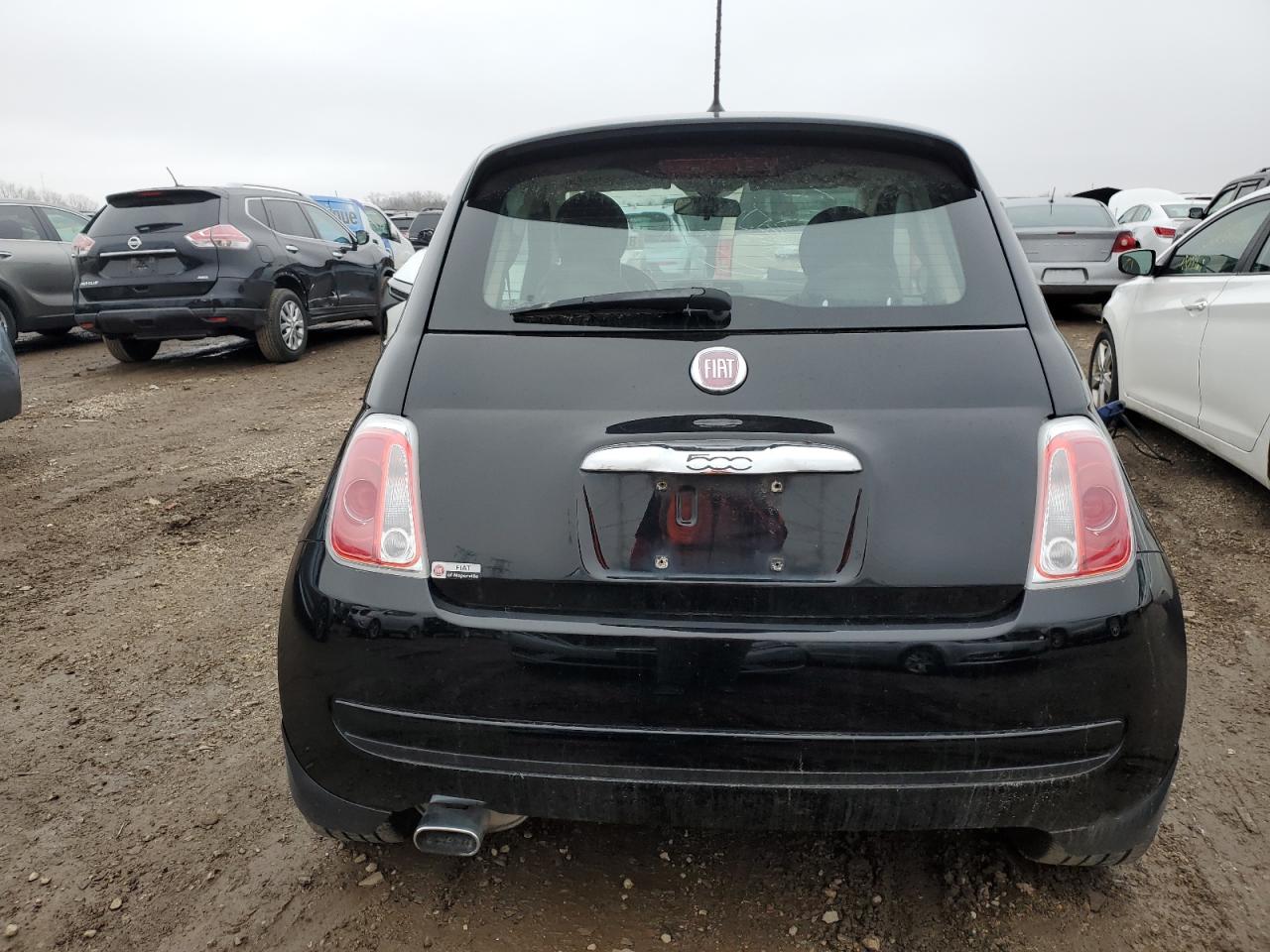 2014 Fiat 500 VIN 3C3CFFAR2ET249863 Copart auction photo, front end / minor dent/scratches damage thumbnail 6