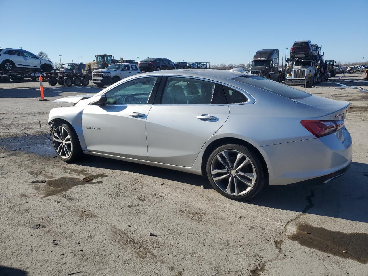 2020 Chevrolet Malibu VIN 1G1ZE5SX3LF007583 Copart auction photo, front end damage thumbnail 2