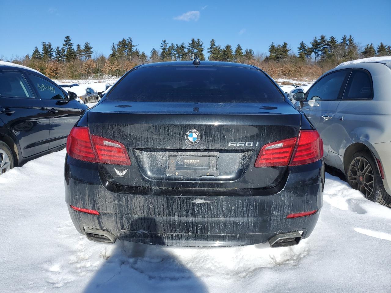 2011 BMW 5er VIN WBAFU9C5XBC278428 Copart auction photo, front end damage thumbnail 6